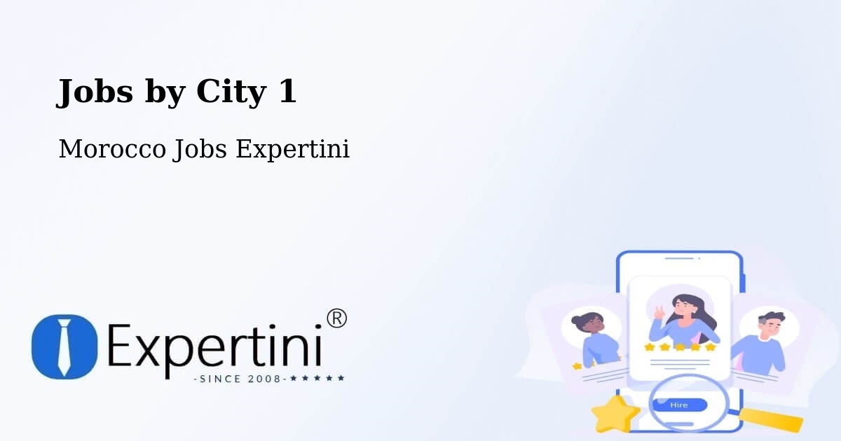City Jobs in Morocco - Expertini