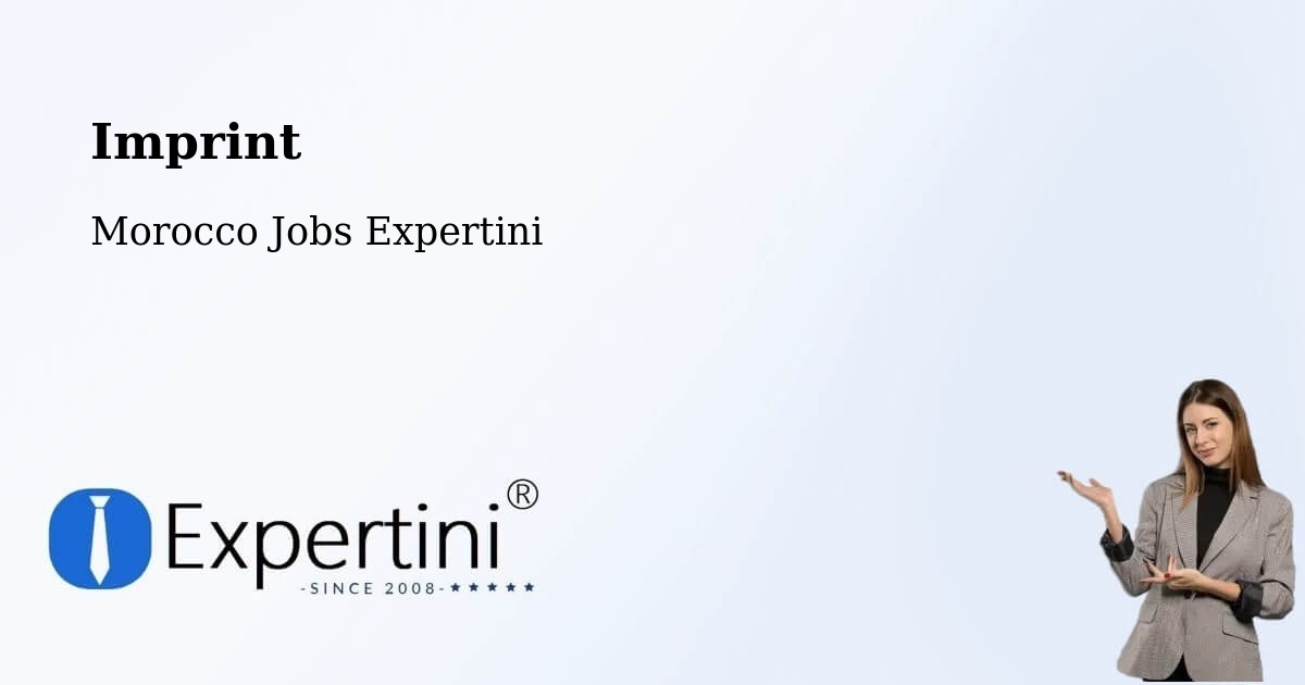 Imprint – Reggada - Morocco Jobs Expertini
