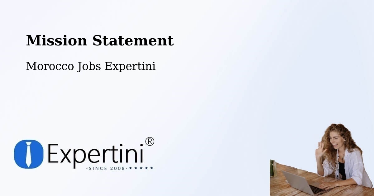 Corporate Mission – Reggada - Morocco Jobs Expertini