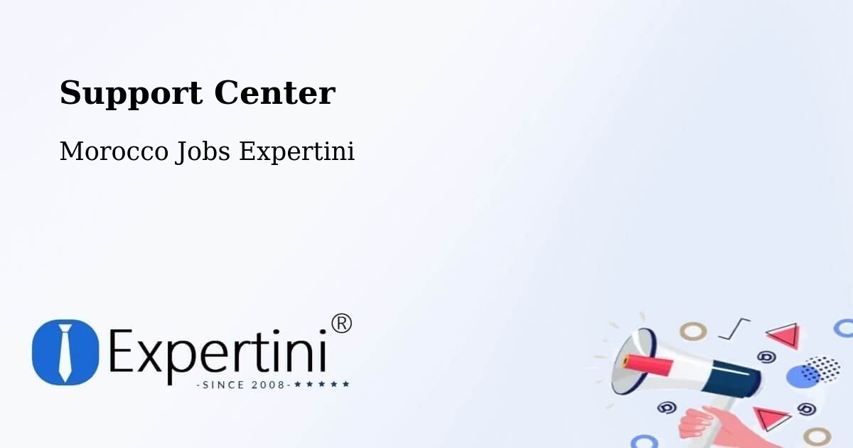 Support Services – Reggada - Morocco Jobs Expertini